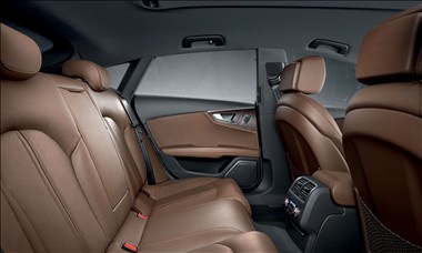 2012 Audi A7 Review and prices, Picture 2012 audi A7 seat passengger view