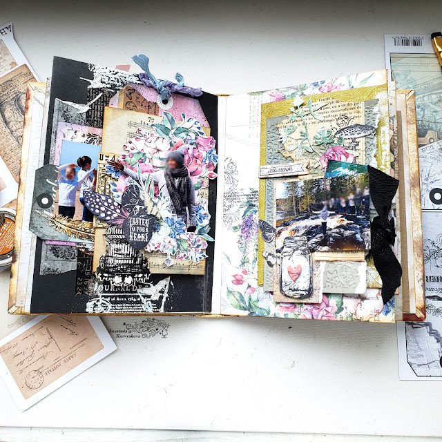 @nastyalena #mixedmedia #album #scrapbooking