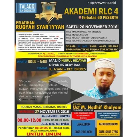 Pelatihan Ruqyah Brebes