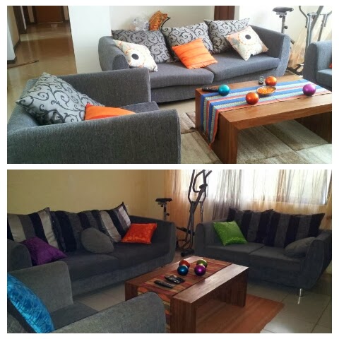 BEFORE AND AFTER LIVINGROOM ...........