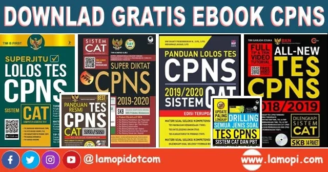 Download Ebook CPNS 2020 plus Ribuan Contoh Soal dan Pembahasanya .pdf