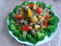 Resep masakan : Brokoli Daging Sapi Mangga dan Apel