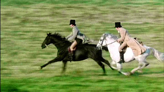 Darcy and Bingley 1995 on Horseback