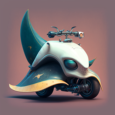 Raytoor: Design Ideation with Generative AI for Manta Ray Inspired Scooters