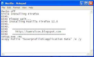 Bat File 10.2 Bat File – Batch ফাইল কি, Batch তৈরি, এডিট, ব্যবহার বিস্তারিত + Mozilla Silent Installation