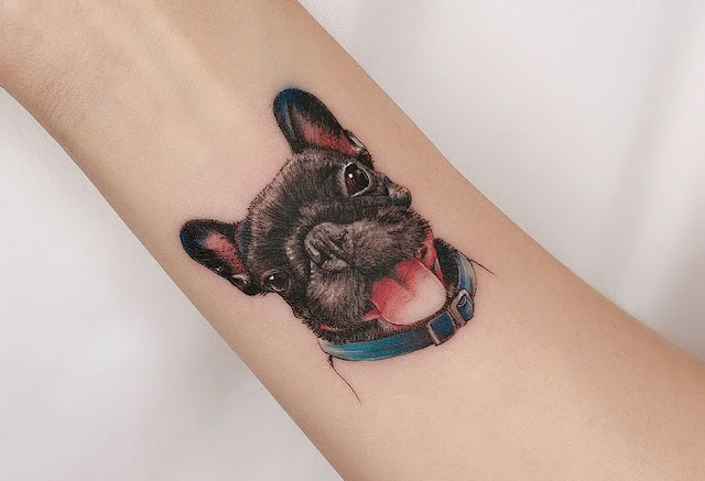 dog tattoo