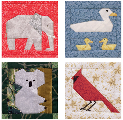 animal quilts