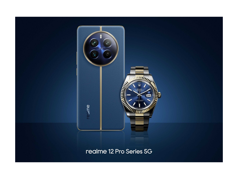 realme 12 Pro+ Rolex Edition teased, may launch on January 28!