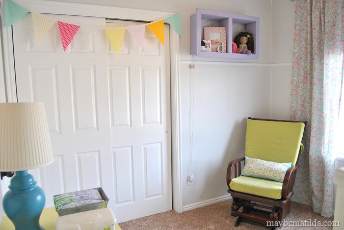 colorful girl bedroom