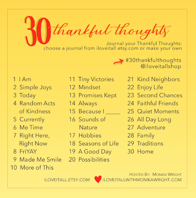 #30thankfulthoughts #30 Thankful Thoughts #thankfulness #gratitude #list prompts #Journal prompts #thankful thoughts #grateful moments