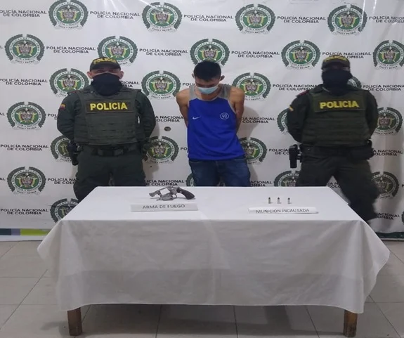 Ciento ochenta personas capturadas portando armas de fuego