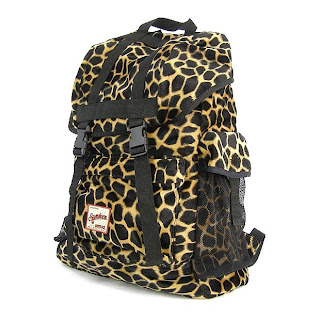 devilock giraffe print backpack