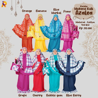 Koleksi terbaru Rocella Mukena Kids Azalea