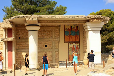 Minoan Palace of Knossos in Crete