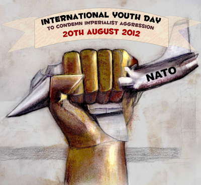 International Youth Day to Condemn Imperialist Aggression -  Día Internacional de la juventud para condenar la agresión imperialista -  يوم الشباب العالمي لادانةالعدوان الامبريالي