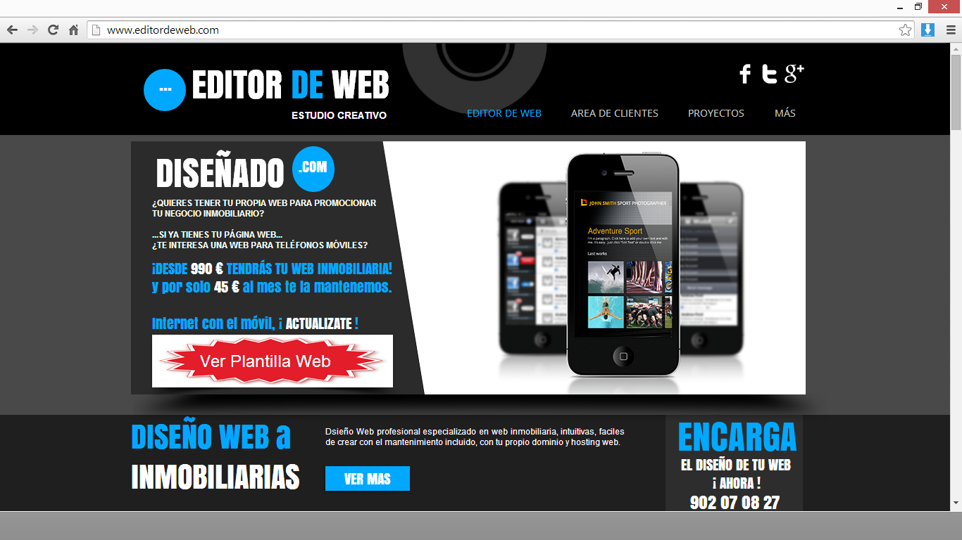  Visite la web que ofrece el módulo EDITORDEWEB.COM