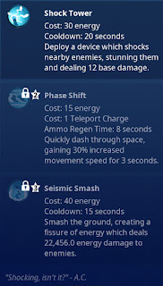 Shock Specialist A.C. abilities