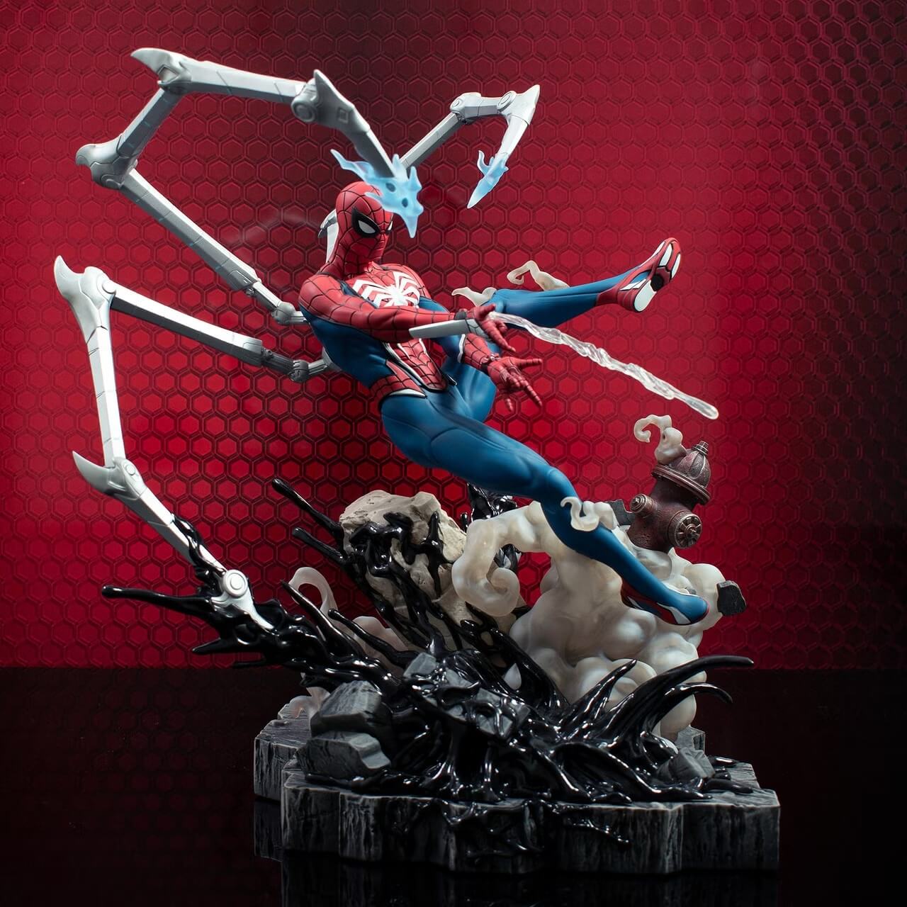 Revelado o Diorama Deluxe Gallery de Marvel's Spider-Man 2 pela Diamond Select Toys
