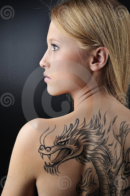 Dragon Tattoo Girl