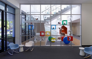 foto unik desain kantor google