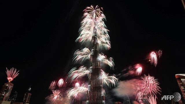 2014 New Year celebrations around the world