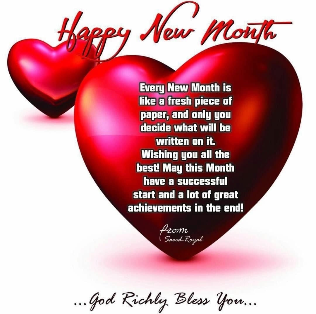 100+ Happy New Month Messages (January 2020) Wishes, Quotes, SMS