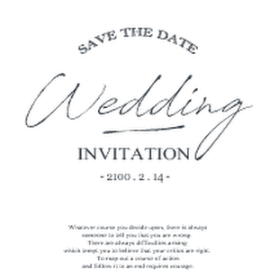 パステルカラーのウェディング招待状 無料テンプレート Wedding Design Web 無料テンプレート配布