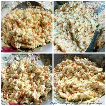 Pengembara tanpa kompas.: Resepi Coleslaw Simple