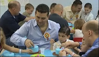 Buddy Valastro and Buddy Junior Jr. son school Cake Boss Carlo's Bakery screencaps images photos pictures screengrabs video capture Fireworks Falling Fondant and Fathers