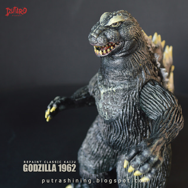 King Kong vs Godzilla Vintage Toy Figure | ゴジラ | Commission Work by Izutaro