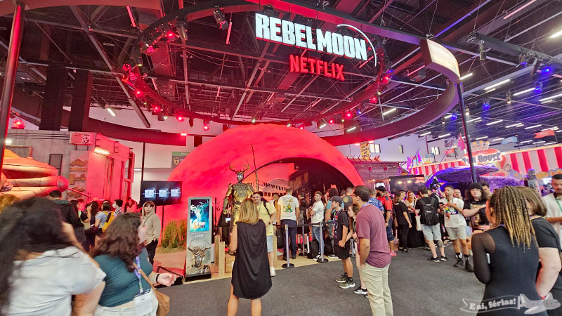 Stand do Netflix na CCXP