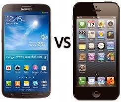 Samsung Galaxy S5 vs iPhone 6 -comparison smartphones 2014