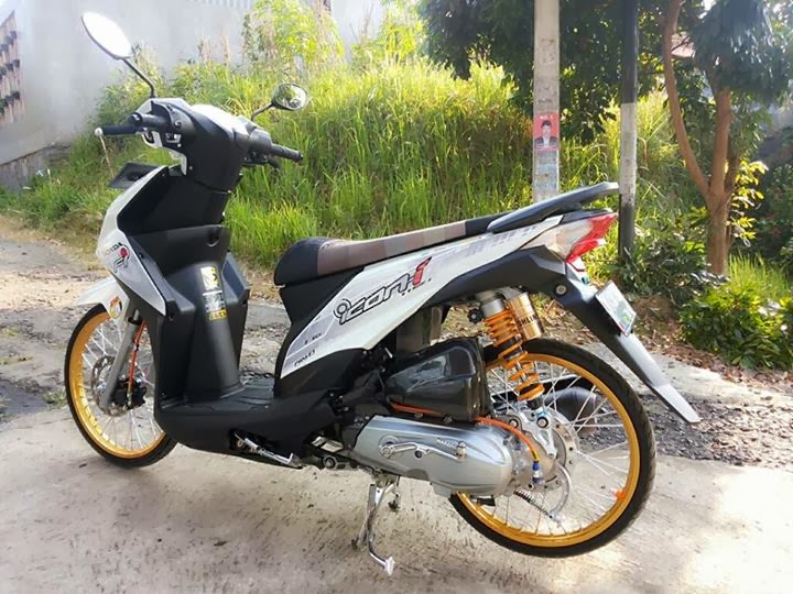  Modifikasi  Honda Beat  PGM Fi  Gambar Inspirasi Modifikasi  