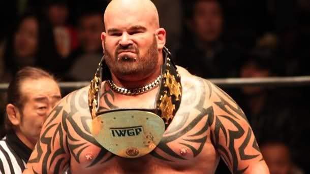 Giant Bernard como campeón de la IWGP