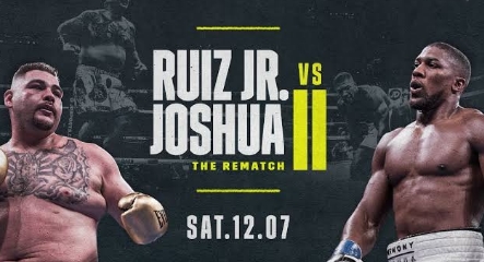 Andy Ruiz Anthiny Joshua Tinju