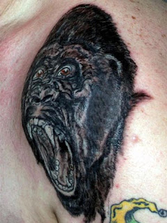 gorilla tattoo