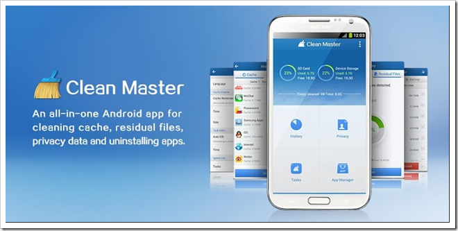Download Clean Master v4.0.1 Apk Direct Link