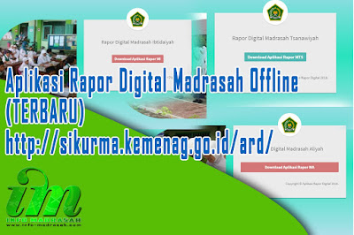 Aplikasi Rapor Digital Madrasah Offline (TERBARU) - ARD alias Aplikasi Rapor Digital sekarang ini sudah mulai dioperasikan lagi. Namun, pihak tim pusat tidak lagi menggunakan ARD atau Aplikasi Rapor Digital Madrasah dengan berbasis online, melainkan berbasis Offline. Jadi nanti operator madrasah cukup masuk ke link login ARD Madrasah sesuai jenjangnya masing-masing, lalu nanti para operator madrasah bisa mendownload ARD Madrasah atau Aplikasi Rapor Digital Madrasah Offline, dengan kata lain kita nantinya bisa menggunakan Aplikasi Rapor Digital Madrasah atau ARD Madrasah secara offline tanpa koneksi Internet. http://sikurma.kemenag.go.id/ard/    Lantas yang jadi pertanyaan sekarang, bagaimana kita bisa mendownload Aplikasi Rapor Digital Madrasah Offline? Tadi sudah kami jelaskan silahkan masuk ke link login sesuai jenjang, nanti disediakan link download oleh Pihak ARD Madrasah pusat. Namun, disini ada kekuarangan, pihak ARD pusat tidak menggunakan cloud atau tempat penympnan premium, alhasil setiap harinya untuk download aplikasi ARD Madrasah offline dibatasi, jadi banyak sekali operator madrasah yang kebingungan karena tidak bisa mendownload aplikasi ARD Madrasah offline karena kehabisan kuota dari dropbox. (Keurangan cloud gratis, nanti jika downloadnya terhenti TIDAK BISA COUNTINUE "kata orang-orang")