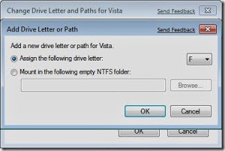 add drive letter or path