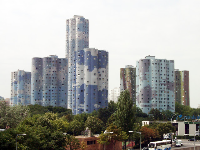 Tours Aillaud, Nanterre, La Défense, Paris