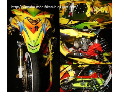 Newest Yamaha Modofications NEW MODIFIKASI  MOTOR SPORT 