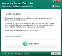 Download RannohDecryptor, to recover files blocked by a virus
