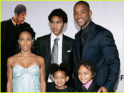 will smith family images. will smith family photo. will