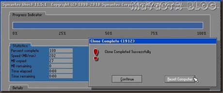 MaYaSTA BLOG - Cloning antar Hard disk