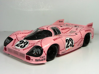 Pig funny car with pink color