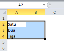 Cara Menggabungkan beberapa Isi sel menjadi satu sel didalam Ms.Excel