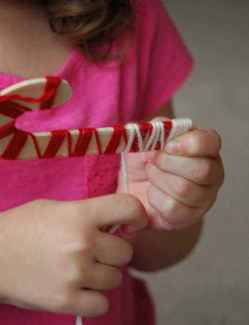 Candy Cane Christmas Ornament Craft for Kids