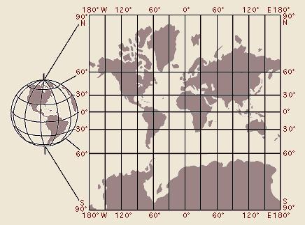 Resultado de imagen para proyeccion mercator