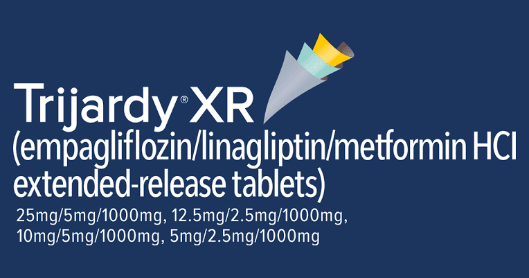 TRIJARDY® XR (comprimidos de huida prolongada de empagliflozina, linagliptina y clorhidrato de metformina)