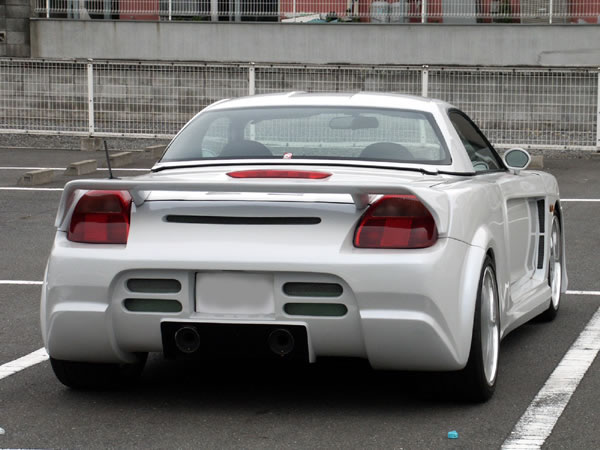 The Toyota MR2 is a twoseat midengined rear wheel drive sports car